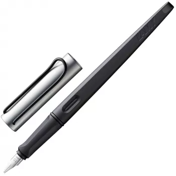 LAMY joy 011 AL penna stilografica nero/alluminio pennino largo (1215881)