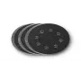 FEIN 115 mm set dischi abrasivi velcro, 15 pezzi, grana P40/P60/P80, 8 fori 63717233020