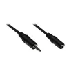 Good Connections AS-35V2 cavo audio prolunga 3,5 mm jack maschio su femmina 2 m nero