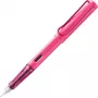 LAMY Safari penna stilografica rosa neon pennino medio (M) - 1241892