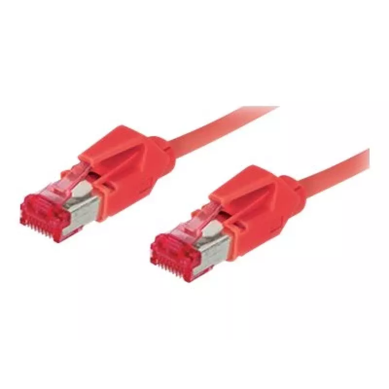 Good Connections cavo patch Cat.6 S/FTP PiMF senza alogeni, Hirose RJ45, rosso, 5m (8066-105R)