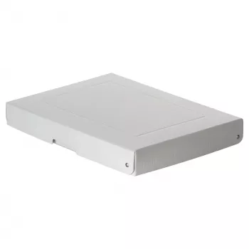 FALKEN PURE scatola portadocumenti 500 fogli bianco 24,0 x 32,0 x 4,0 cm, 1 pz. (22002176000F)