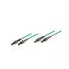 GoodConnections LW-815ST3 OM3 Cavo patch in fibra ottica multimodale duplex, ST/ST, 50/125, 15 m