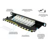 GoodConnections Alcasa GC-N0130 modulo keystone RJ45 schermato Cat6a - 10GbE, 22-26 AWG, nero