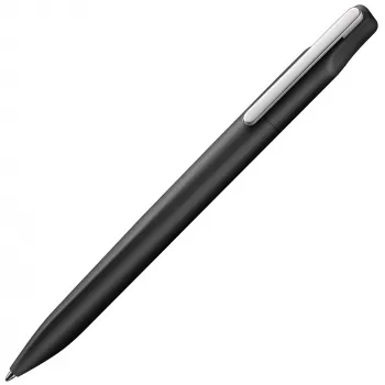 LAMY xevo penna a sfera – corpo nero, inchiostro blu, tratto medio, meccanismo a pressione, zona di presa ergonomica 1233836