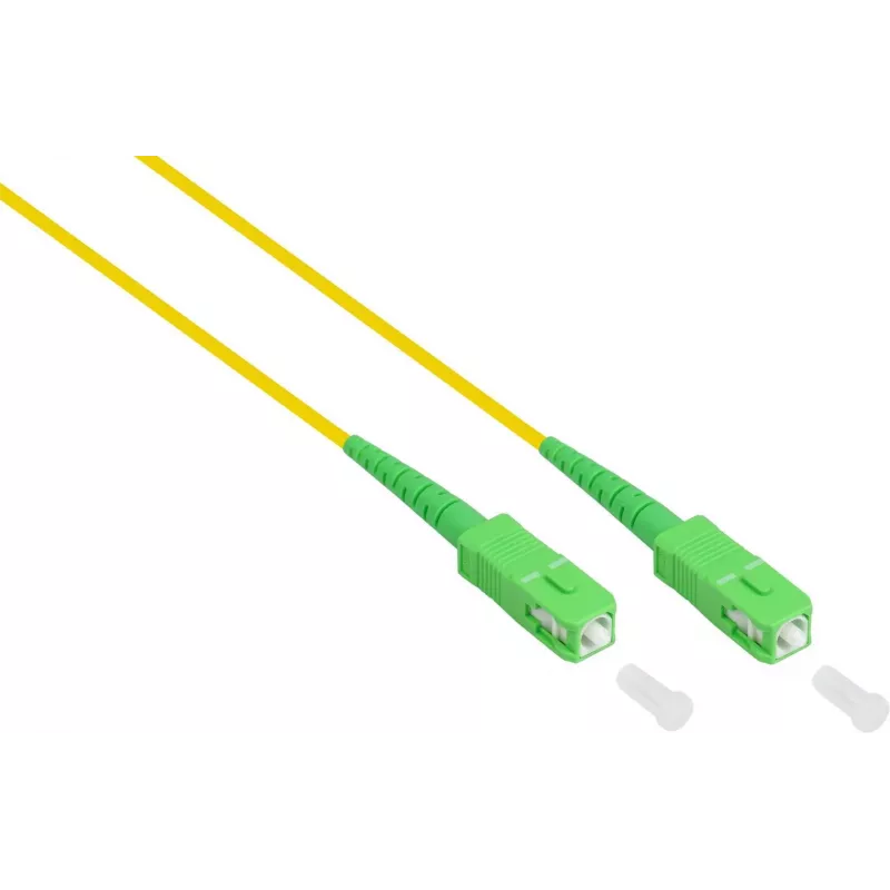 GoodConnections cavo patch in fibra ottica OS2 monomodale simplex 1 m SC/APC a SC/APC, LSZH, 9/125µm LW-S901SASA