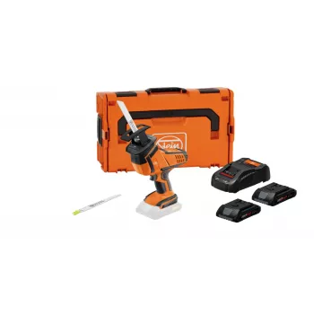 FEIN ASAS 18-21 K AS set sega a sciabola a batteria 18 V 4 Ah con 2 batterie, caricabatterie e valigetta 71330162000