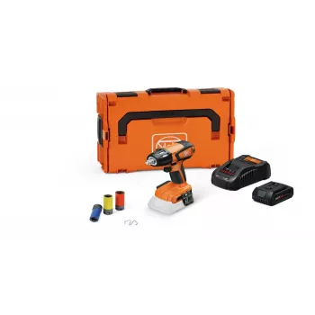 FEIN ASCD 18-300 W2 AS avvitatore a impulsi a batteria 18 V 5,0 Ah Li-Ion con batteria, caricabatterie e valigetta 71151062000