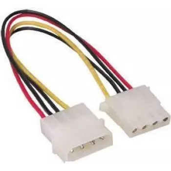 GoodConnections cavo prolunga alimentazione 5,25 pollici 4-Pin Molex, interno, 20cm (5021-4VL)