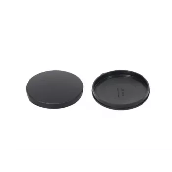 GoodConnections Alcasa 9870-60 tappo obiettivo 60mm con chiusura centrale a scatto (nero)