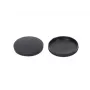 GoodConnections Alcasa 9870-60 tappo obiettivo 60mm con chiusura centrale a scatto (nero)