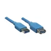 GoodConnections cavo prolunga USB 3.0 connettore maschio A su connettore femmina A, blu, 1 m (2711-B01)