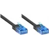 GoodConnections cavo patch piatto Cat. 6a U/UTP, 500 MHz, nero, 1 m 8060-HF015S