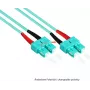 GoodConnections LW-810SC3 OM3 Cavo patch in fibra ottica multimodale duplex, SC/SC, 50/125, 10 m