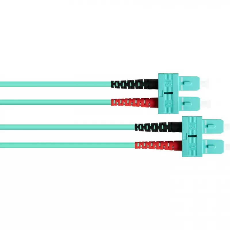 GoodConnections LW-810SC3 OM3 Cavo patch in fibra ottica multimodale duplex, SC/SC, 50/125, 10 m