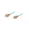 GoodConnections LW-810SC3 OM3 Cavo patch in fibra ottica multimodale duplex, SC/SC, 50/125, 10 m