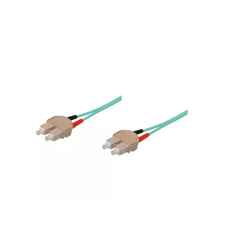 GoodConnections LW-810SC3 OM3 Cavo patch in fibra ottica multimodale duplex, SC/SC, 50/125, 10 m