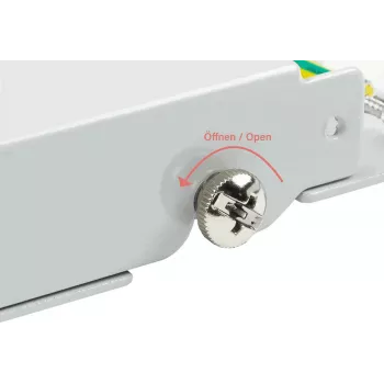 GoodConnections Alcasa GC-N0111 modulo keystone RJ45 schermato Cat6 - grigio