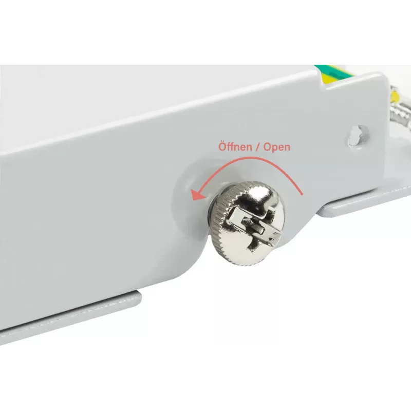 GoodConnections Alcasa GC-N0111 modulo keystone RJ45 schermato Cat6 - grigio