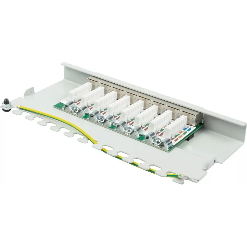 GoodConnections Alcasa GC-N0111 modulo keystone RJ45 schermato Cat6 - grigio