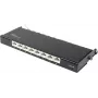 GoodConnections Alcasa GC-N0118 modulo Keystone Cat.6a schermato, senza attrezzi, RJ45, 10G, nero