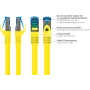 Good Connections RNS® cavo patch Cat. 6A S/FTP con Snagless Boot, senza alogeni, giallo, 20 m 8060-H200Y