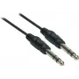 Good Connections cavo audio jack 6,3 mm su jack 6,3 mm, 1,5 m, nichelato, nero 1963-015