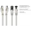 GoodConnections Alcasa 8080L-200 cavo di rete Cat8.1 S/FTP, 20 m, grigio, RJ45, 40 Gbit/s, 2000 MHz