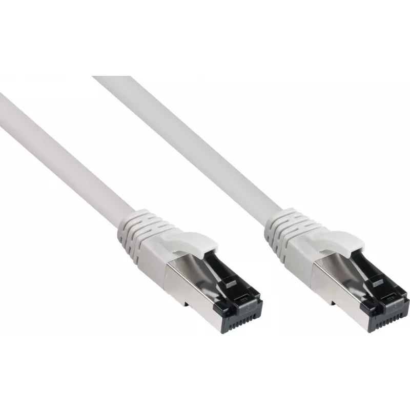GoodConnections Alcasa 8080L-200 cavo di rete Cat8.1 S/FTP, 20 m, grigio, RJ45, 40 Gbit/s, 2000 MHz