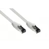 GoodConnections Alcasa 8080L-200 cavo di rete Cat8.1 S/FTP, 20 m, grigio, RJ45, 40 Gbit/s, 2000 MHz