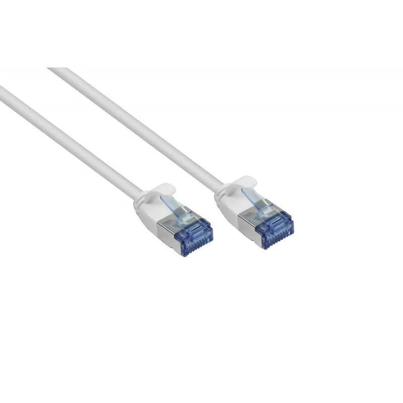 GoodConnections RNS SlimLine cavo patch Cat.6A U/FTP LSZH, 5 m, bianco 8060-HS050W