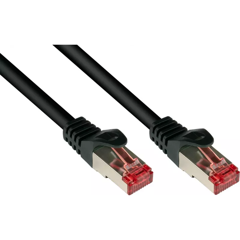 GoodConnections Alcasa 8060-400S Cat6 S/FTP Cavo patch, RJ45 maschio-maschio, 40 m, placcato oro