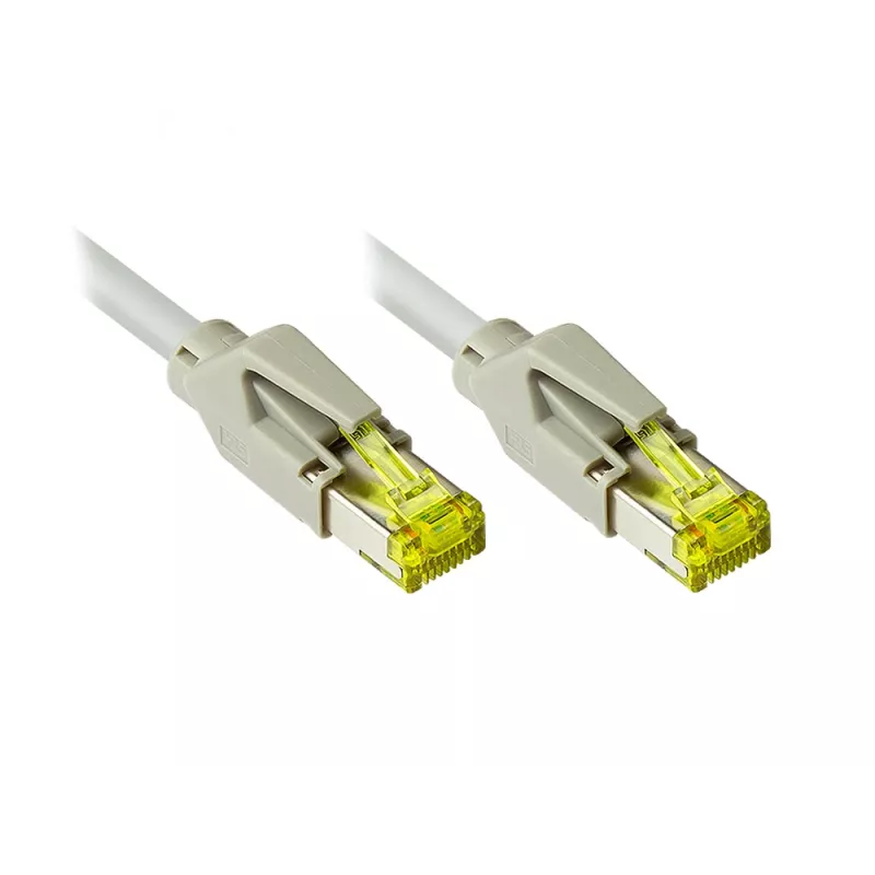 GoodConnections Cavo patch Cat.7 S/FTP 20m con cavo grezzo Draka UC900 e connettori Hirose TM31 (831RK-020)