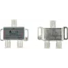 GoodConnections Distributore SAT con connettori F, 2 vie, 5-2250 MHz