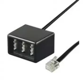 Good Connections Adattatore telefonico RJ11 (6P4C) connettore maschio su femmina NFN TAA-NFN