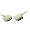 GoodConnections Alcasa Cavo per stampante USB, angolare a sinistra, 5,0 m 4095-5L