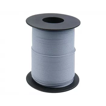 Donau Elektronik 105-9-100 Filo per cablaggio 1 x 0,20 mm² grigio 100 m