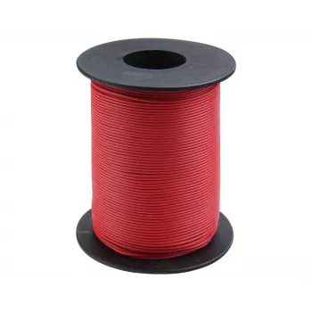 Donau Elektronik 119-10 Filo per cablaggio flessibile 0,14 mm² rosso 100 m bobina