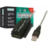 GoodConnections Cavo SATA 3 Gb/s, 0,5 m, con blocco, connettore maschio dritto 5045-S05