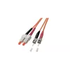 GoodConnections Cavo patch in fibra ottica OM2 duplex multimodale ST/SC, 50/125µm, 5m, arancione LW-805TC