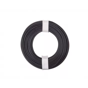 Donau Elektronik 175-011 Filo per cablaggio LiY 1 x 0,75 mm² nero