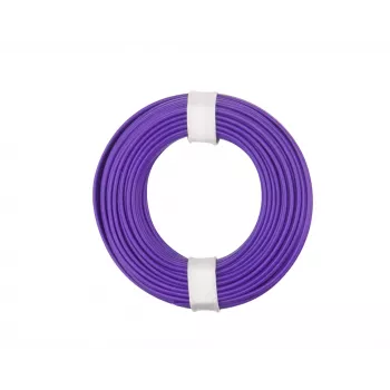 Donau Elektronik 175-016 Conduttore LiY 1 x 0,75 mm² viola (per unità)