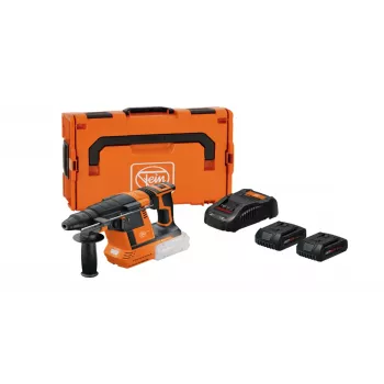 Fein ABH 18-26 AS Martello perforatore a batteria 18V 5,0Ah Li-Ion con 2 batterie, caricabatterie e valigetta 71400362000