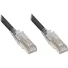 GoodConnections Cavo patch Cat.6A S/FTP con protezione latch RNS®, LSZH, 5 m, nero 8060-HV050S