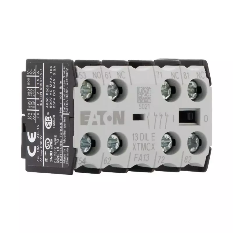 Eaton 13DILE dispositivo di commutazione, 45 x 86 x 58 mm, da -25 a 50 °C, nero/bianco 002397