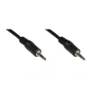 GoodConnections cavo jack stereo 3,5 mm 2,5 m connettore maschio su connettore maschio nero 1970-02