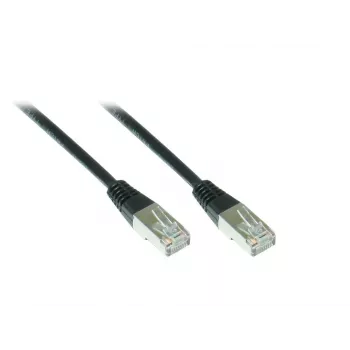 Alcasa 855S-015 Cat5e SF/UTP Cavo patch, RJ45, 1,5 m, nero