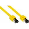 GoodConnections Alcasa cavo patch Ethernet Cat8.1 S/FTP, RJ45, giallo, 1,5 m 8080-015Y