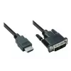 Good Connections cavo video HDMI su DVI-D Single Link 1 m nero 4510-DD1