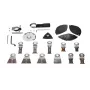 FEIN Profi Set kit accessori multi-tool oscillante Starlock Max da 45 pezzi 35222967120